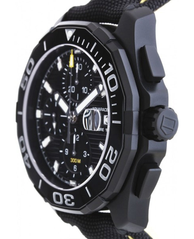 Tag Heuer Aquaracer PVD Black Dial Watch for Men - CAY218A.FC6361 Buy Now By Tag Heuer