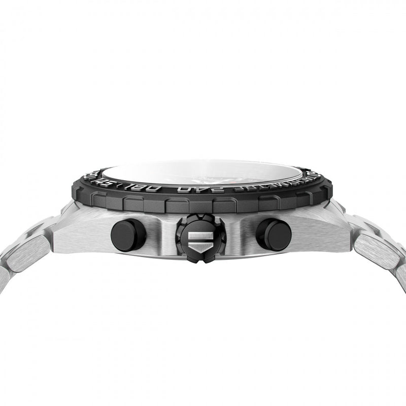 Tag Heuer Formula 1 Chronograph Black Dial Silver Steel Strap Watch for Men - CAZ1010.BA0842 Buy Now By Tag Heuer
