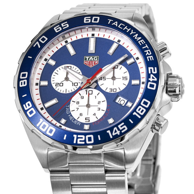 Tag Heuer Formula 1 Blue Dial Silver Steel Strap Watch for Men - CAZ1018BA0842 Buy Now By Tag Heuer