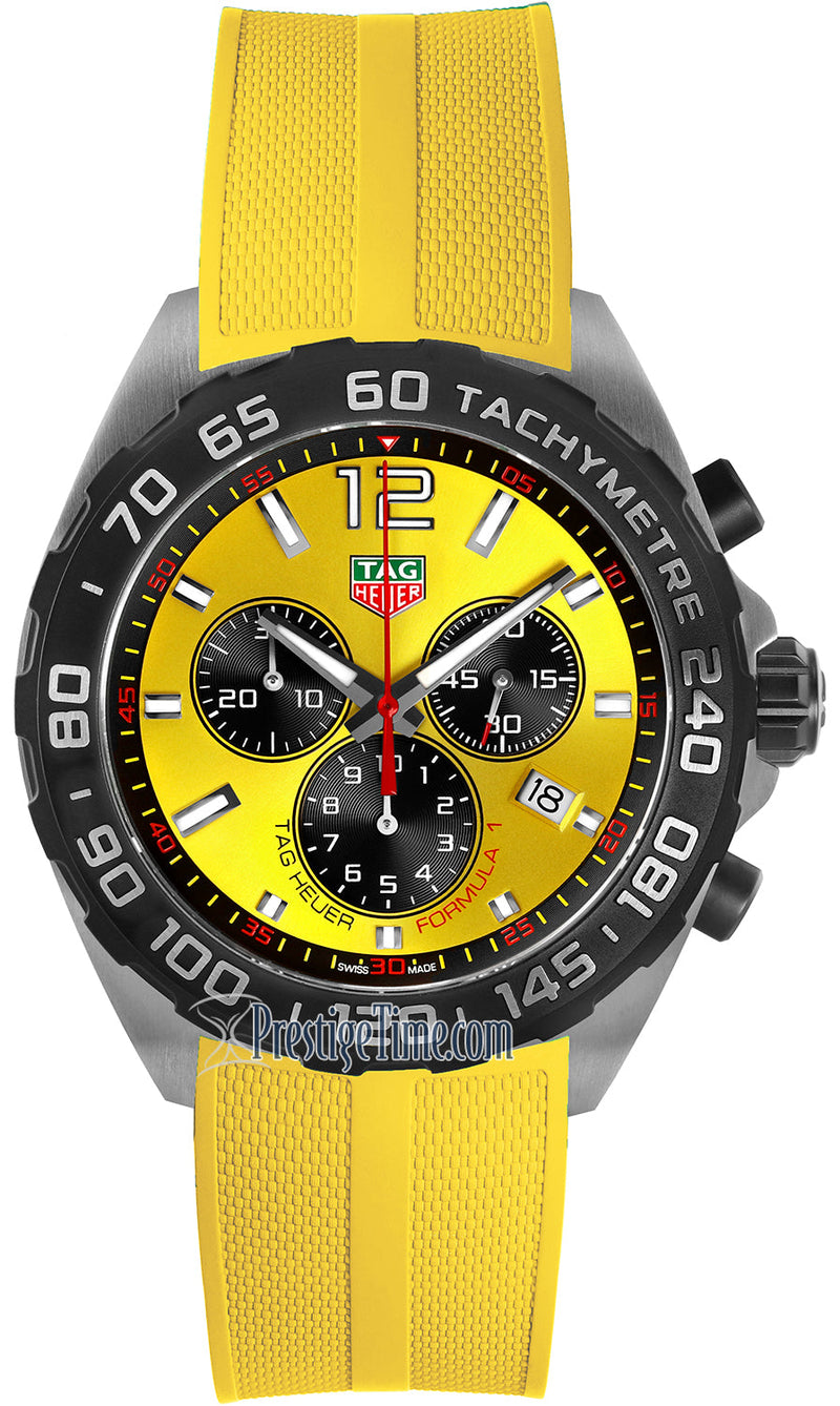 Tag Heuer Formula 1 Yellow Dial Watch for Men - CAZ101AM.FT8054 Buy Now By Tag Heuer