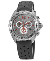Tag Heuer Formula 1 Manchester United Special Edition Grey Dial Black Silicone Strap Watch for Men - CAZ101M.FT8024 Buy Now By Tag Heuer