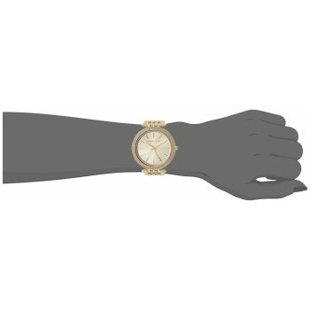 Michael Kors Darci Gold Dial Gold Steel Strap Watch for Women - MK4325 Buy Now By Michael Kors