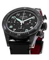 Tag Heuer Autavia Chronometer Flyback Chronograph Black Dial Black Leather Strap Watch for Men - CBE511C.FC8280 Buy Now By Tag Heuer