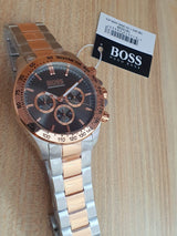 Hugo Boss Ikon Grey Dial Two Tone Steel Strap Watch for Men - 1513339 Buy Now By Hugo Boss