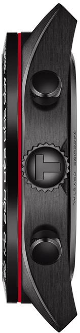 Tissot T Sport PRS 516 Chronograph Black Dial Black Leather Strap Watch for Men - T131.617.36.052.00 Buy Now By Tissot