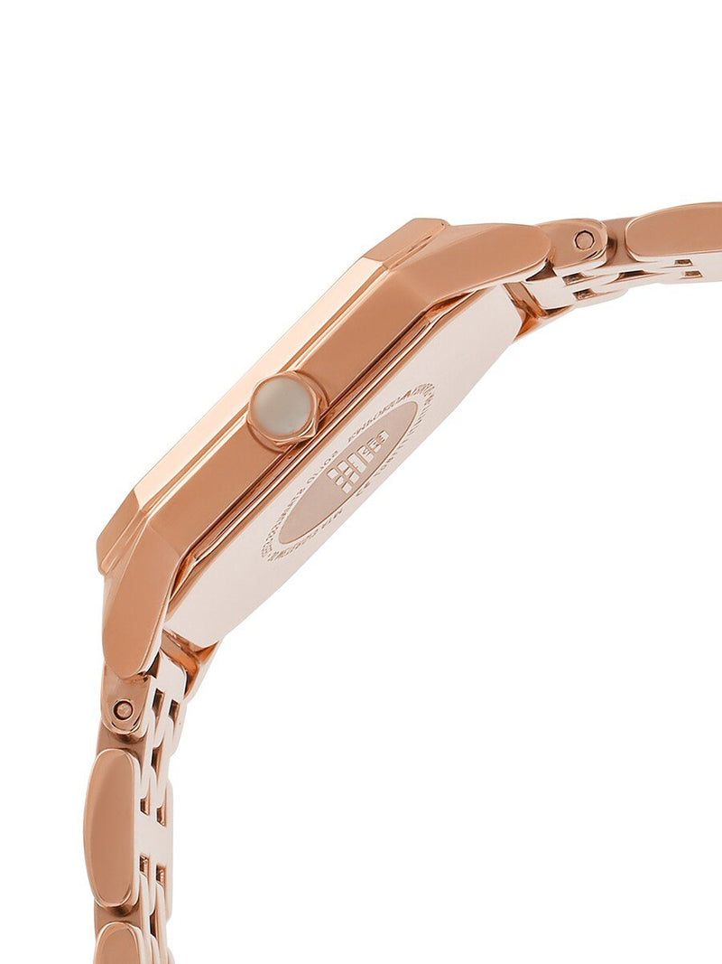 Emporio Armani Giola White Mother of Pearl Dial Rose Gold Steel Strap Watch For Women - AR11147 Buy Now By Emporio Armani