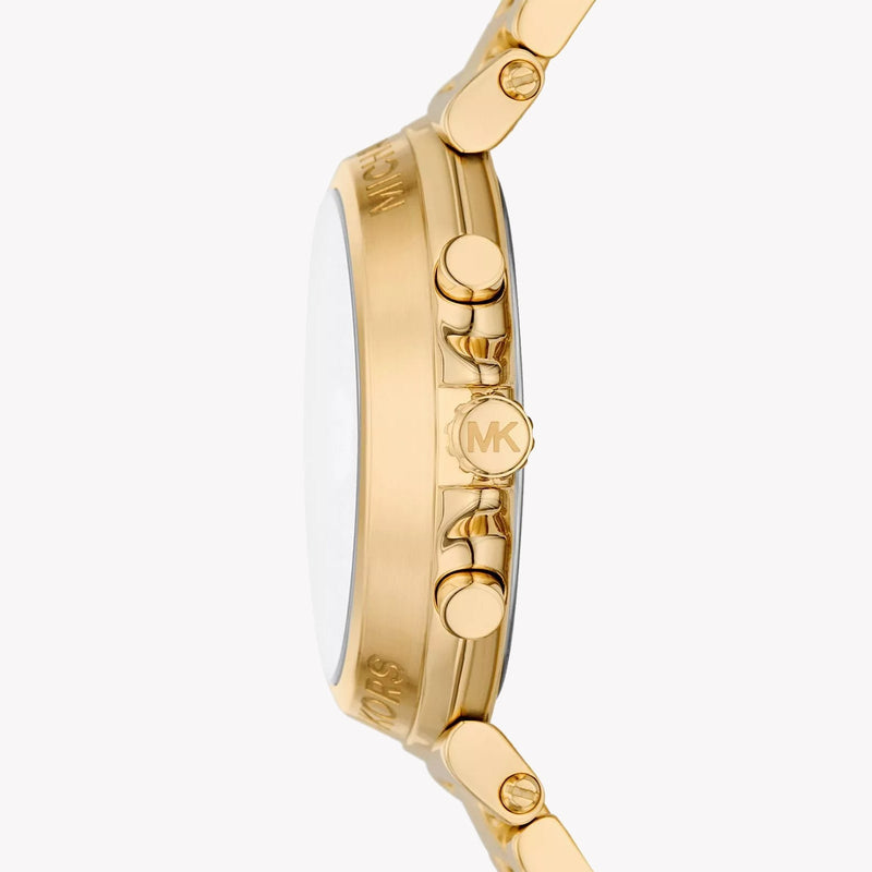 Michael Kors Maren Chronograph Gold Dial Gold Steel Strap Watch for Women - MK7493 Buy Now By Michael Kors