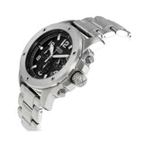 Fossil Modern Machine Black Dial Silver Steel Strap Watch for Men - FS4926 Buy Now By Fossil