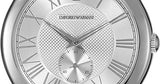 Emporio Armani Classic Quartz Silver Dial Silver Steel Strap Watch For Men - AR1788 Buy Now By Emporio Armani