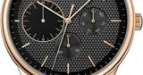 Shop Tommy Hilfiger Damon Quartz Black Dial Black Leather Strap Watch for Men - 1791419 in USA