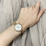 Calvin Klein Authentic White Dial Rose Gold Steel Strap Watch for Women - K8G23646 Buy Now By Calvin Klein