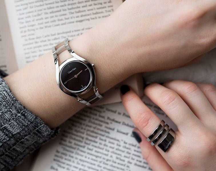 Calvin Klein Class Black Dial Silver Steel Strap Watch for Women - K6R23121 Buy Now By Calvin Klein