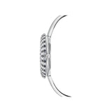 Shop Swarovski Crystal Rose Black Dial Silver Steel Strap Watch for Women - 5484076 in USA
