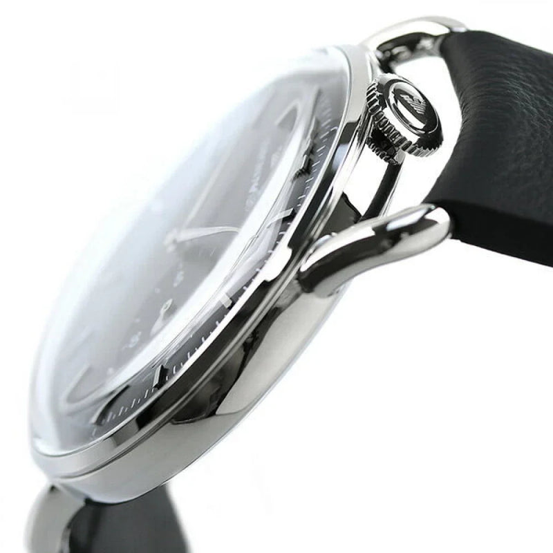Emporio Armani Aviator Quartz Black Dial Black Leather Strap Watch For Men - AR11336 Buy Now By Emporio Armani