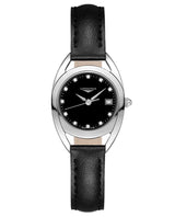 Longines Equestrian Quartz Diamond Black Dial Watch for Women - L6.136.4.57.0 Buy Now By Longines