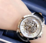 Maserati Ingegno Automatic Black Skeleton Dial Black Leather Strap Watch For Men - R8821119002 Buy Now By Maserati