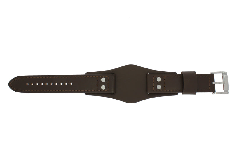 Fossil Coachman Chronograph White Dial Brown Leather Strap Watch for Men - CH2890 Buy Now By Fossil