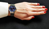 Tissot Chemin Des Tourelles Powermatic 80 Lady Blue Dial Silver Steel Strap Watch For Women - T099.207.11.048.00 Buy Now By Tissot