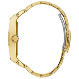 Guess Phoenix Multifunction Crystals Gold Dial Gold Steel Strap Watch For Men - GW0094G2 Buy Now By Guess