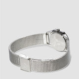 Calvin Klein Minimal White Dial Silver Mesh Bracelet Watch for Women - K3M2312Y Buy Now By Calvin Klein