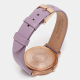 Shop Emporio Armani Kappa Mother Of Pearl White Dial Pink Leather Strap Watch For Women - AR11130 in USA