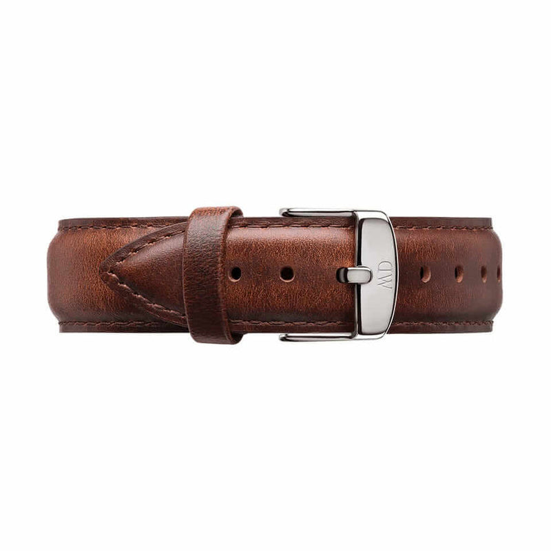 Daniel Wellington Classic St Mawes White Dial Brown Leather Strap Watch For Women - DW00100152 Buy Now By Daniel Wellington