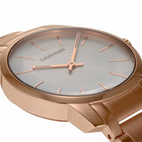 Calvin Klein City White Mother of Pearl Dial Rose Gold Steel Strap Watch for Women - K2G23646 Buy Now By Calvin Klein