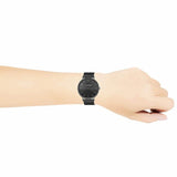 Coach Charles Black Dial Black Leather Strap Watch for Men - 14602434 Buy Now By Coach