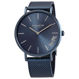 Coach Perry Blue Dial Blue Mesh Bracelet Watch for Women - 14503485 Buy Now By Coach