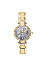 Coach Park Blue Dial Gold Steel Strap Watch for Women - 14503225 Buy Now By Coach