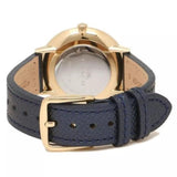 Coach Slim Easton Silver Dial Blue Leather Strap Watch for Women - 14502687 Buy Now By Coach