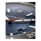 Versace Greca Sport Quartz Black Dial Black Steel Strap Watch For Men - VEZ300621 Buy Now By Versace