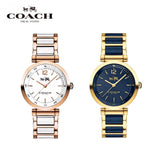Coach Sport Ceramic Blue Dial Two Tone Steel Strap Watch for Women - 14502462 Buy Now By Coach