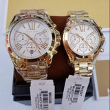 Michael Kors Lexington Quartz Gold Dial Gold Steel Strap Watch For Women - MK6267 Buy Now By Michael Kors