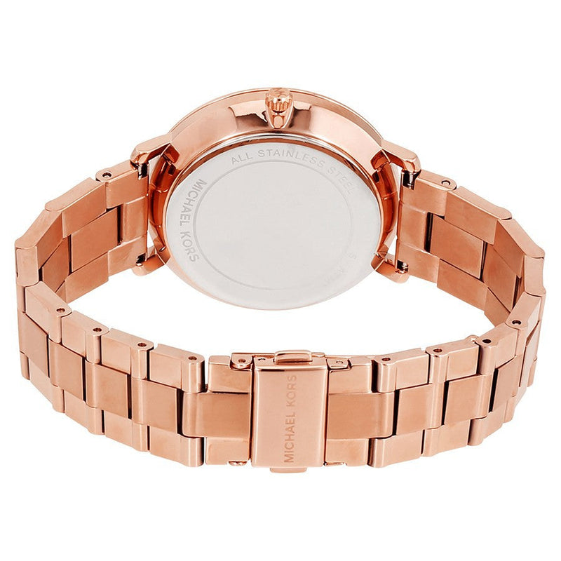Michael Kors Jaryn Rose Gold Dial Rose Gold Steel Strap Watch for Women - MK3621 Buy Now By Michael Kors