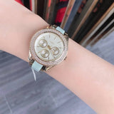 Fossil Stella Multifunction Gold Dial Two Tone Steel Strap Watch for Women - ES4757 Buy Now By Fossil