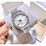 Michael Kors Bryn Quartz Silver Dial Silver Steel Strap Watch For Women - MK6133 Buy Now By Michael Kors