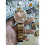 Michael Kors Portia Rose Gold Dial Two Tone Steel Strap Watch for Women - MK3706 Buy Now By Michael Kors