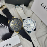 Shop Guess Overdrive Black Dial Black Rubber Strap Watch for Women - W0149L4 in USA