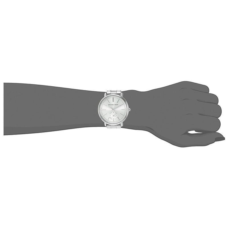 Michael Kors Jaryn Quartz Silver Dial Silver Steel Strap Watch For Women - MK3499 Buy Now By Michael Kors
