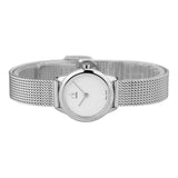 Calvin Klein Minimal White Dial Silver Mesh Bracelet Watch for Women - K3M2312Y Buy Now By Calvin Klein
