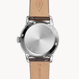 Fossil Townsman Twist Multifunction White Dial Black Leather Strap Watch for Men - ME1164 Buy Now By Fossil