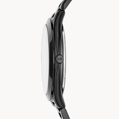 Michael Kors Slim Runway Black Dial Black Steel Strap Watch for Men - MK8507 Buy Now By Michael Kors