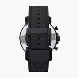 Fossil Nate Chronograph Black Dial Black Leather Strap Watch for Men - JR1354 Buy Now By Fossil