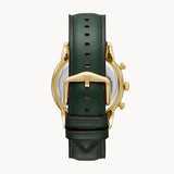 Fossil Townsman Chronograph Green Dial Green Leather Strap Watch for Men - FS5599 Buy Now By Fossil