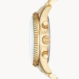 Michael Kors Lexington Crystals Gold Dial Gold Steel Strap Watch for Men - MK8494 Buy Now By Michael Kors