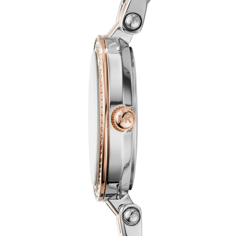 Michael Kors Darci Silver Dial Two Tone Steel Strap Watch for Women - MK3298 Buy Now By Michael Kors