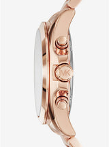 Michael Kors Bradshaw Chronograph Rose Gold Dial Rose Gold Steel Strap Watch For Women - MK6321 Buy Now By Michael Kors