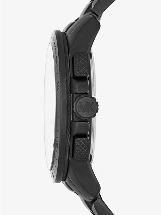 Michael Kors Ryker Chronograph Black Dial Black Steel Strap Watch For Men - MK8529 Buy Now By Michael Kors
