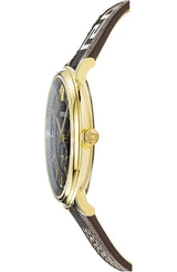 Versace V-Circle Quartz Black Dial Brown Leather Strap Watch for Men - VEBQ01619 Buy Now By Versace